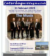 The Musix geeft instrumentaal concert in de Fontein