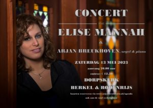 Concert met Elise Mannah en Arjan Breukhoven