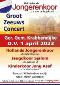 Groot Zeeuws concert in Krabbendijke met Hollands Jongerenkoor