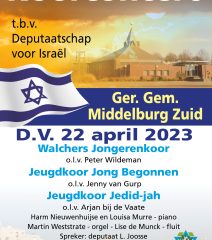 Gereformeerde Gemeente te Middelburg Zuid koorconcert