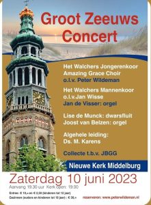 Nieuwe kerk te Middelburg Groot Zeeuws Concert