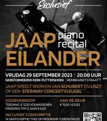 Piano recital met Jaap Eilander bij Flying Eagle concert