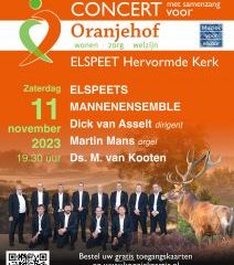 Concert voor het Oranjehof in de Hervormde kerk te Elspeet