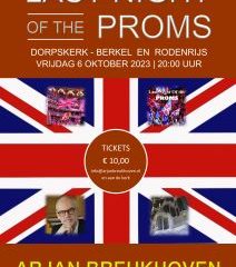 Last night of the proms in Berkel en Rodenrijs met Arjan Breukhoven