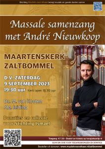 Sint-Maartenskerk te Zaltbommel psalmzangavond met Andre Nieuwkoop 2