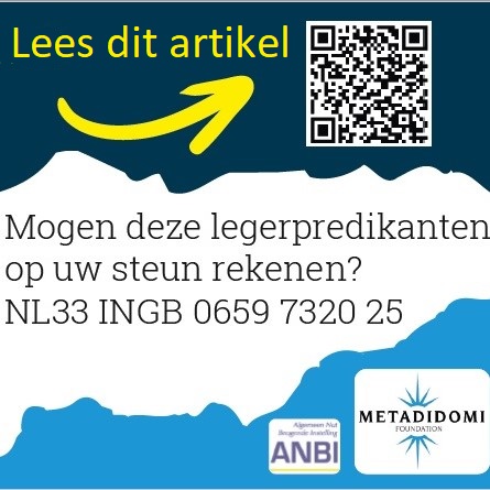 Steun legerpredikanten in Oekraïne en doneer