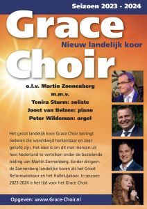 Het Groot landelijk Grace Choir gaat van start
