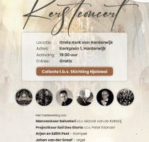 Stichting Njalowei organiseert kerstconcert in de Grote kerk te Harderwijk