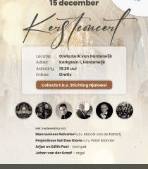 Stichting Njalowei organiseert kerstconcert in de Grote kerk te Harderwijk