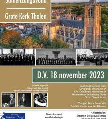 Stichting Zeeland zingt organiseert koor- en samenzangavond in Tholen