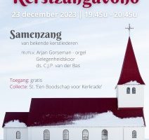 Traditionele kerstzangavond met bekende kerstliederen in Ridderkerk