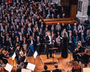 Nieuwe kerk te Delft Matthäus Passion met Bachkoor Holland