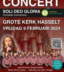 Concert voor Stichting Ambulancewens in de Grote kerk van Hasselt