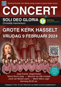 Concert voor Stichting Ambulancewens in de Grote kerk van Hasselt