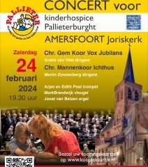 Concert voor kinderhospice Pallieterburght in de Sint Joriskerk te Amersfoort