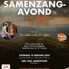 Elimkerk te Amersfoort psalmzangavond met organist Arthur de Jong