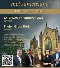 Instrumentaal concert met samenzang in de Grote kerk van Tholen