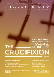 Psallite Deo zingt The Crucifixion in Klundert