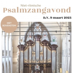 Grote kerk van Dordrecht psalmzangavond met organist Arthur de Jong