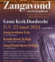 Zangavond voor de jeugdbond in Dordrecht