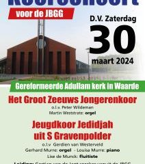 Gereformeerde Adullam kerk in Waarde paasconcert