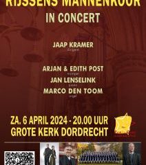 Rijssens Mannenkoor in concert te Dordrecht
