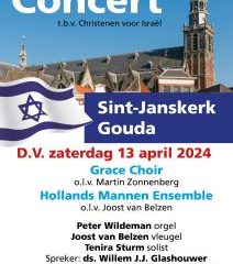 Sint-Janskerk te Gouda koorconcert Christenen voor Israël