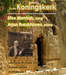 Stille zaterdag concert in de Koningskerk te Rotterdam van Passie naar Pasen