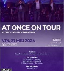 At once tour concert in de Oude kerk te Zwijndrecht