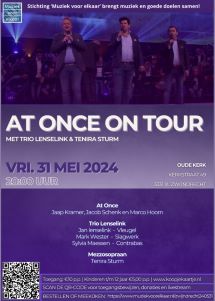 At once tour concert in de Oude kerk te Zwijndrecht