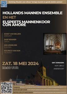 HME en het Elspeets Mannenkoor Con Amore in Amersfoort