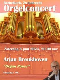 Organ power in de Bethelkerk te Zwijndrecht