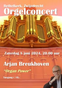 Organ power in de Bethelkerk te Zwijndrecht