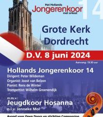 Presentatieconcert Hollands Jongerenkoor 14 in Dordrecht