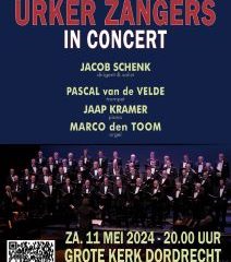 Urker Zangers in concert in de Grote kerk te Dordrecht