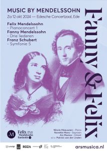 Edesche Concertzaal concert Fanny en Felix music by Mendelssohn