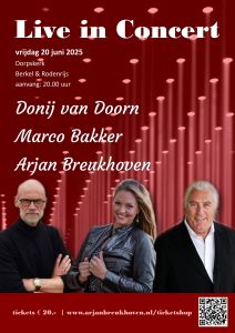 Arjan Breukhoven met Donij en Marco in Berkel en Rodenrijs
