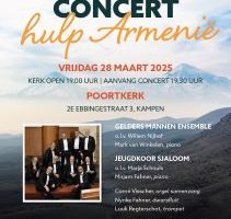 Benefietconcert voor hulp in Armenië in Kampen