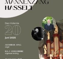 Mannenzang Hasselt met organist Arthur de Jong