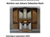 Werken van Johan Sebastian Bach met Evert van de Veen in Barneveld