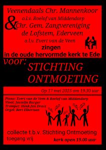 De Lofstem uit Ederveen geeft koorconcert in de Oude kerk te Ede