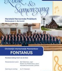 Hersteld Hervormde Pniëlkerk te Barneveld koorconcert