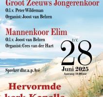 Het Groot Zeeuws jongerenkoor koorconcert in Kapelle