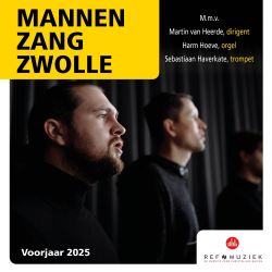 Nieuw album Mannenzang Zwolle voorjaar 2025