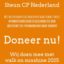 Steun CP Nederland met walk on Sunshine 2025
