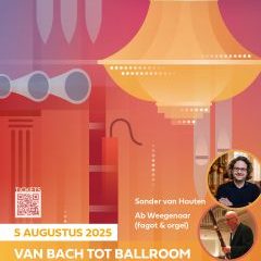 Van Bach tot Ballroom bij Johannus orgels in de Feike Asma zaal
