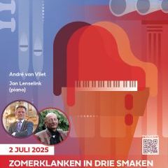 Zomerklanken in drie smaken bij Johannus orgels in Ede