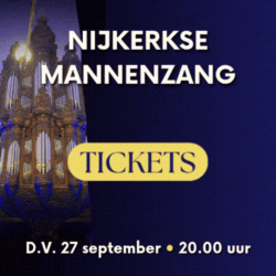 1e Nijkerkse Mannenzang in de Grote kerk