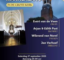 1e editie Nijkerkse Mannenzang in de Grote kerk