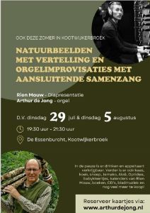 Deze zomer opnieuw natuurbeelden in Kootwijkerbroek met Arthur de Jong 2025